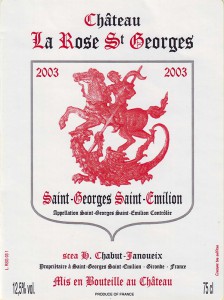Château La Rose Saint-Georges